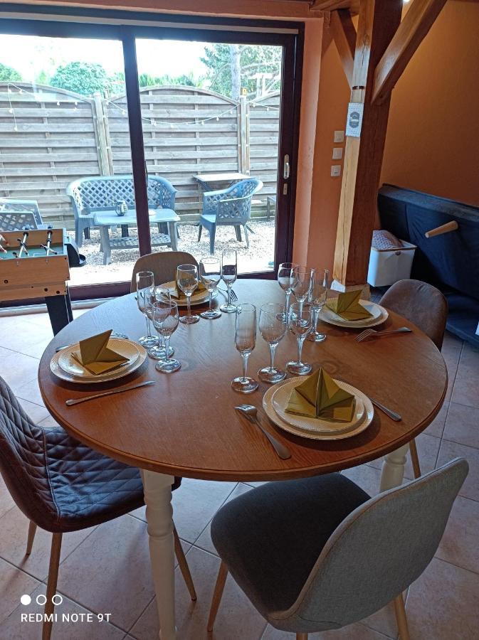 Villa classé 1h30 Paris jusqu'à 6 personnes SPA intérieur et extérieur pleine campagne Ladon Exterior foto